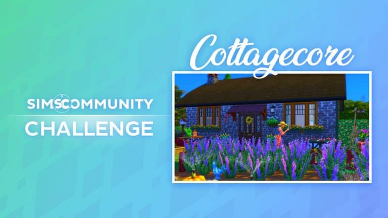 Sims Community Challenge: June/July Cottagecore Builds Showcase