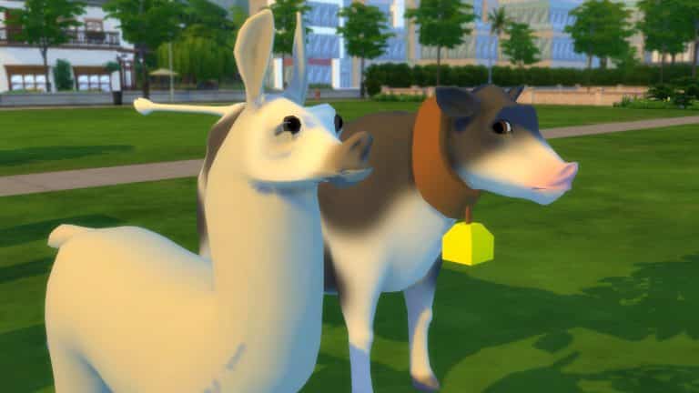 Take a look at the first 3D Models for The Sims 4 Cottage Living’s Animals