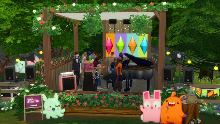 Create Your Own Festival Stage in The Sims 4