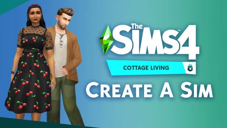 The Sims 4 Cottage Living: Full CAS Rundown Video