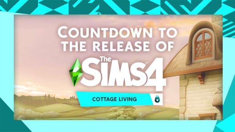 Countdown to the release of The Sims 4 Cottage Living