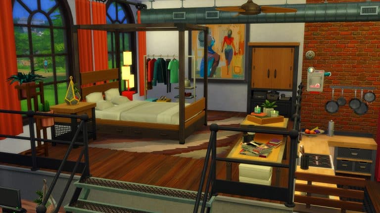 The Sims 4 Industrial Loft Kit: Build The Perfect Loft Space