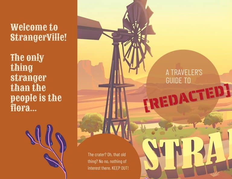 StrangerVille Travel Brochure