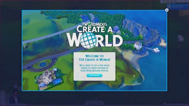 A Modder is Adding a Create A World Tool to The Sims 4