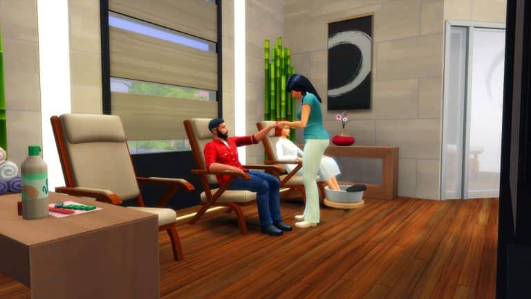 The Sims 4 Spa Day: Let’s Refresh A Premade Spa