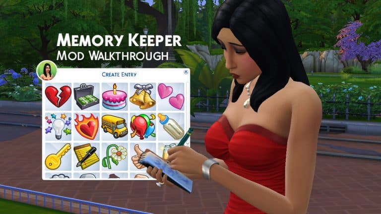 The Sims 4: Walkthrough of the “Ink For Yourself” Memory Keeper Mod