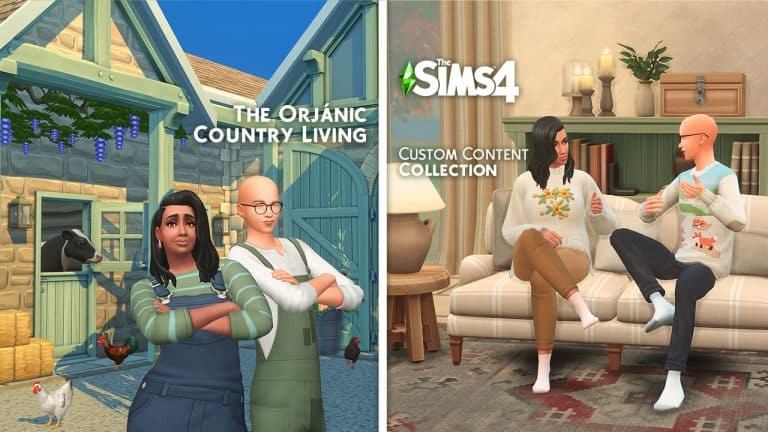 The Sims 4: The Orjánic Country Living Custom Content Collection