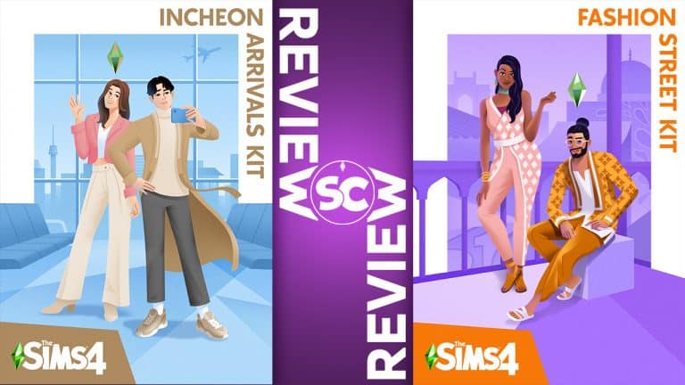 Review of The Sims 4 Incheon Arrivals & Fashion Street Kits