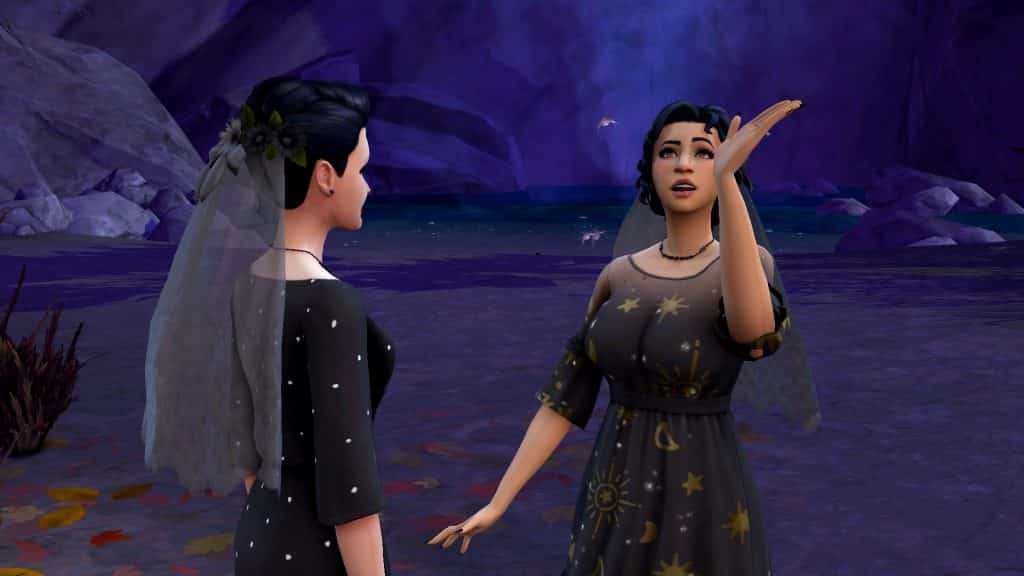 The Sims 4: Eloping in a Destination World