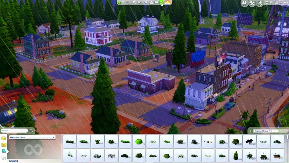 Creating a world with the sims 4 create a world mod 