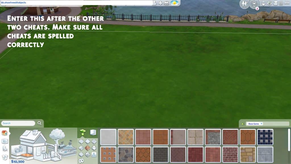 Navigace v cheatu bb.showliveditobjects v The Sims 4