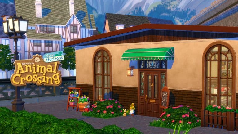 The Sims 4: Let’s Build The Roost From Animal Crossing