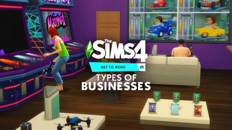 The Sims 4 Get To Work: Types of Businesses you can open