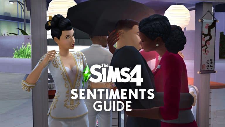 The Sims 4: All Sentiments and their Effects (Packs Included)