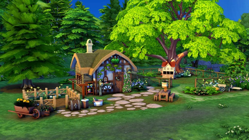 The Sims 4: Turning Henford-on-Bagley into a Medieval Village!