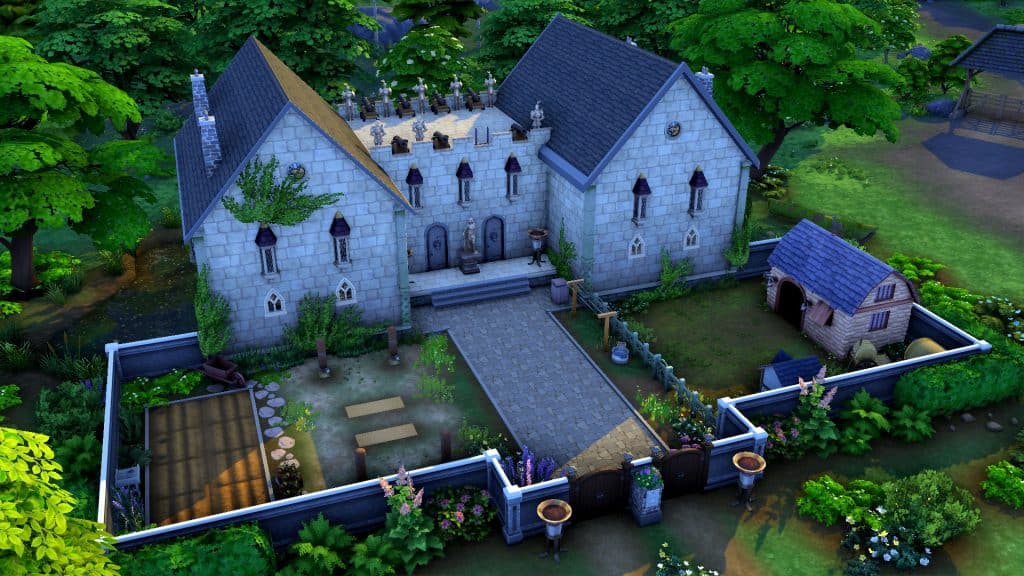 The Sims 4: Turning Henford-on-Bagley into a Medieval Village!