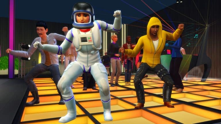 Celebrating The New Year with The Sims