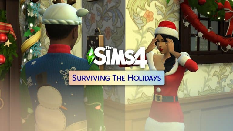 The Sims 4 Scenario Playthrough: Surviving the Holidays