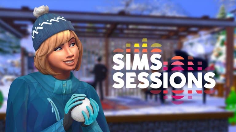 Creating Winterfest Sims Sessions in The Sims 4