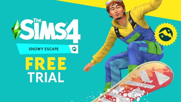 The Sims 4 Snowy Escape is on a FREE Trial!