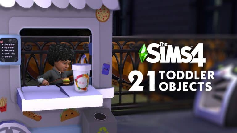 The Sims 4: 21 Functional CC Objects for Toddlers!