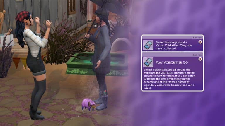 Walkthrough of the Into The Void: Voidcritter Tablet Mod for The Sims 4