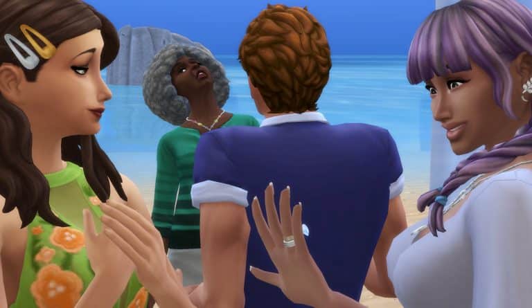 The Sims 4 My Wedding Stories is severely broken
