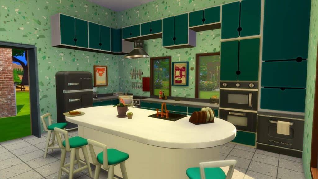 The Sims 4: Spring-Six Kitchen CC Pack Overview