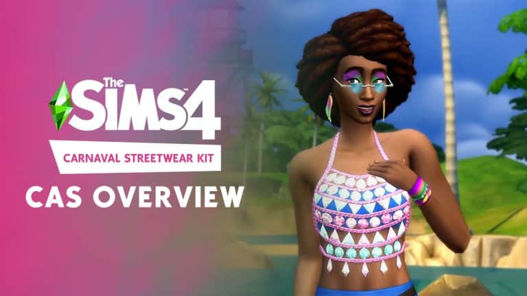 The Sims 4 Carnaval Streetwear Kit: CAS Overview