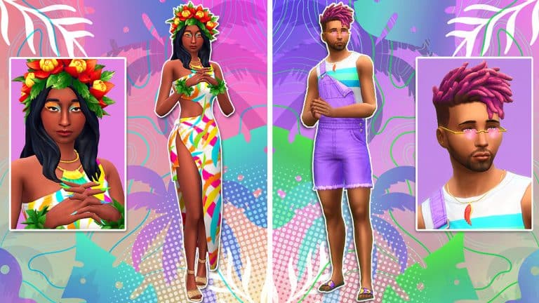 The Sims 4 Carnaval Streetwear Lookbook