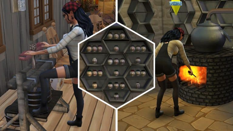 The Sims 4: Walkthrough of the Honey Production Mod Pack