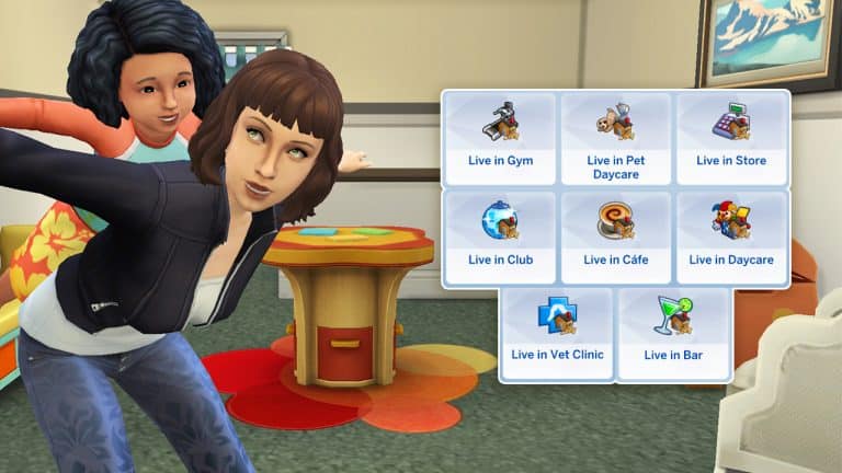 The Sims 4: Walkthrough of the Live in Business Mod