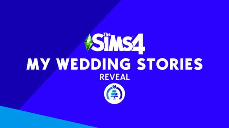 Countdown to the reveal of The Sims 4 My Wedding Stories
