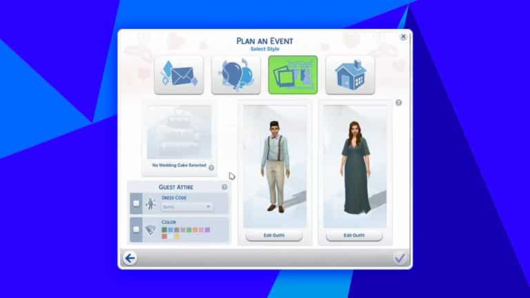 Planning a Wedding in The Sims 4 My Wedding Stories