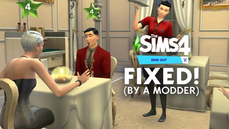 The Sims 4 Dine Out has been FIXED! (by a modder)