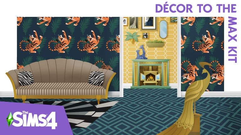 Initial Reaction to The Sims 4 Decor to the Max Kit!