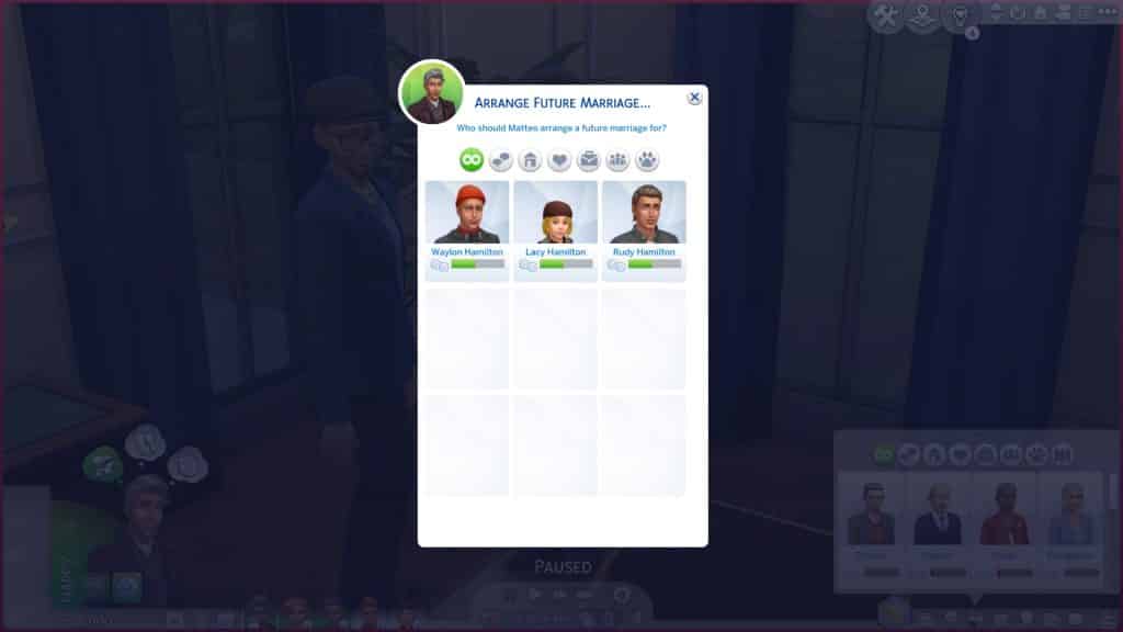 The Sims 4: Walkthrough of the Arranged Marriage Mod