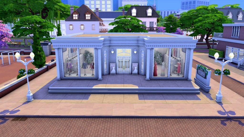 Creating A Bridal Store In The Sims 4 4134