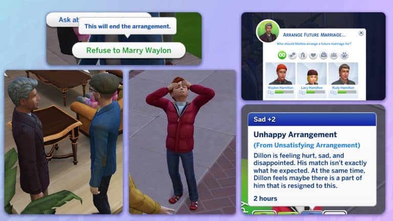 The Sims 4: Walkthrough of the Arranged Marriage Mod