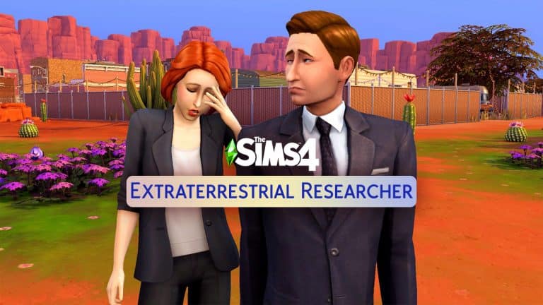 The Sims 4 Scenario Playthrough: Extraterrestrial Researcher