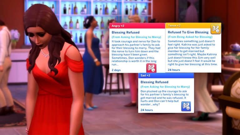 Modder picks up unfinished aspects of The Sims 4 My Wedding Stories