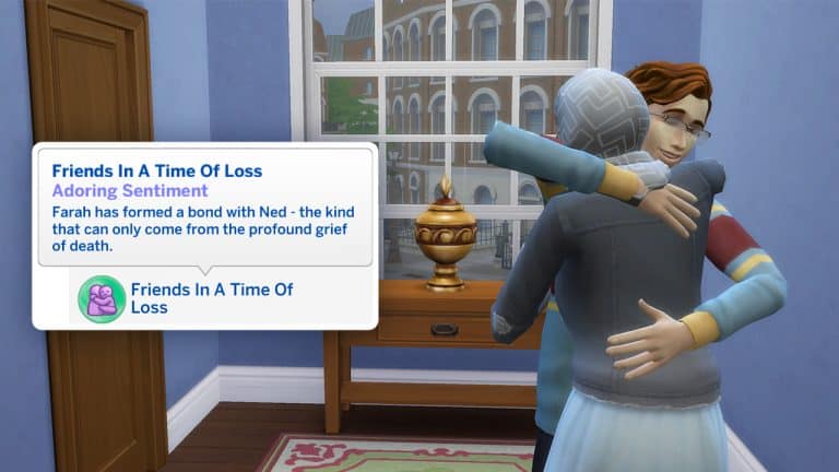 New Sentiments in The Sims 4