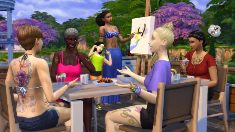 The Sims 4 is getting New Tattoos this Month