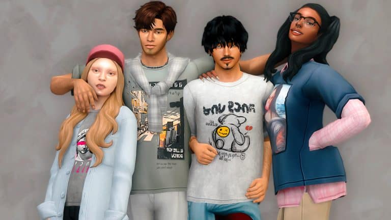 Casual CC Clothing for The Sims 4