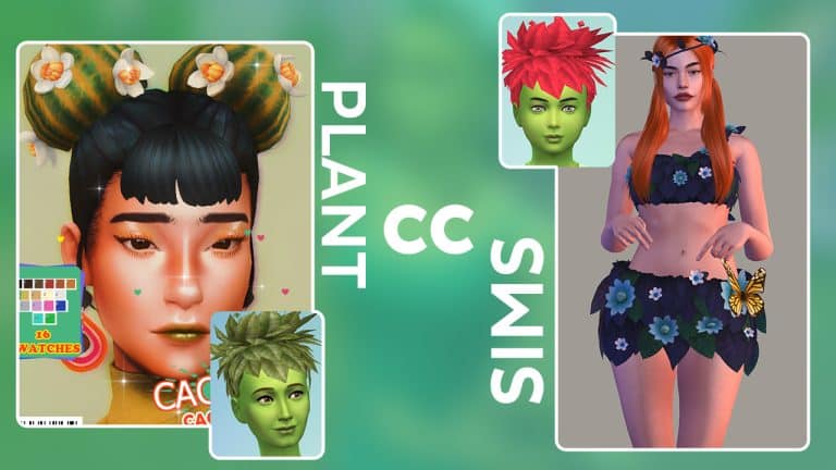 Redefine the looks of PlantSims in The Sims 4 with this CC!