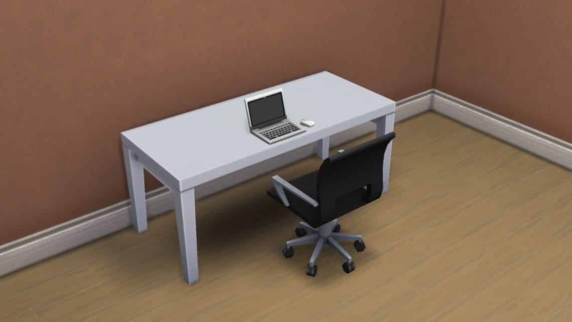 Building your own Computer Desk in The Sims 4