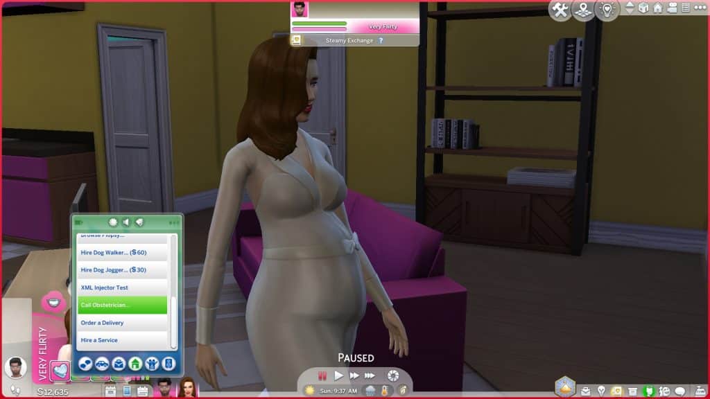 Walkthrough of the Realistic Childbirth Mod for The Sims 4