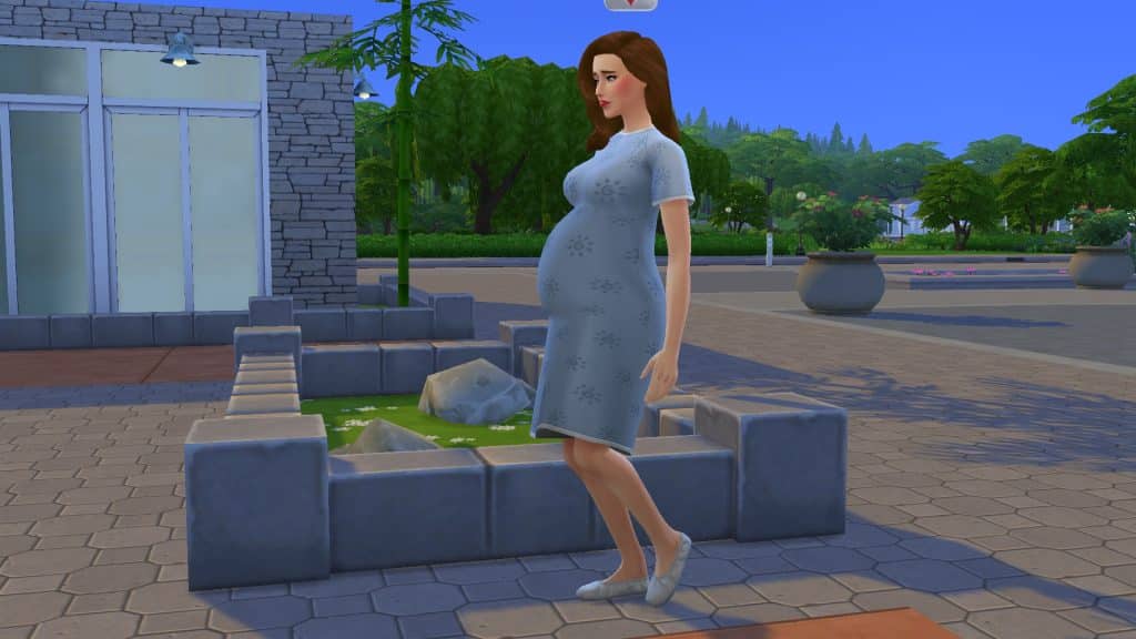 Walkthrough of the Realistic Childbirth Mod for The Sims 4