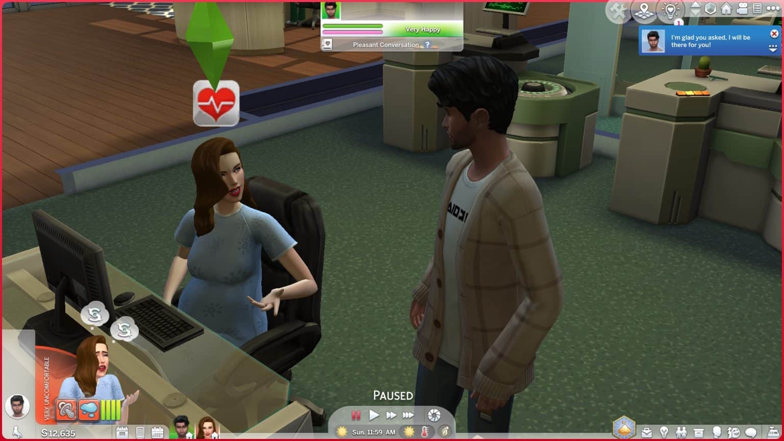 Walkthrough of the Realistic Childbirth Mod for The Sims 4