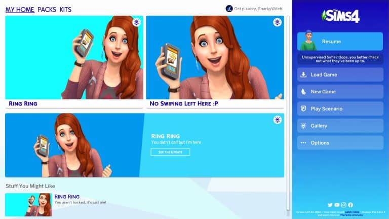 Ring Ring! The Sims 4 is Trolling us with the Stuff of Nightmares